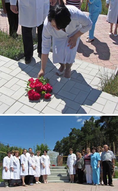 У мемориала медикам-фронтовикам города Шумерли прошел митинг памяти